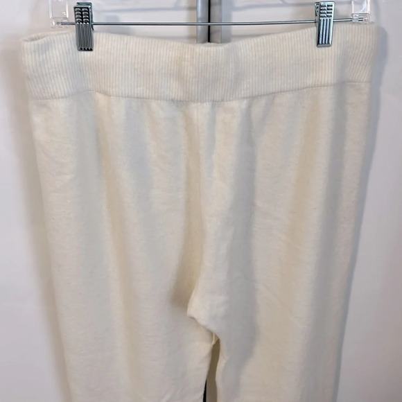 ZARA Knit Jogger Drawstring Wide Hem Wool Blend, Size L - Picture 6 of 9